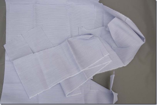 シャツ布の残布