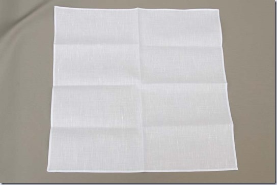 First Experienceのポケットチーフ